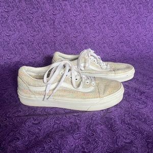 Light pastel multicolored vans! 💜🩷🩵